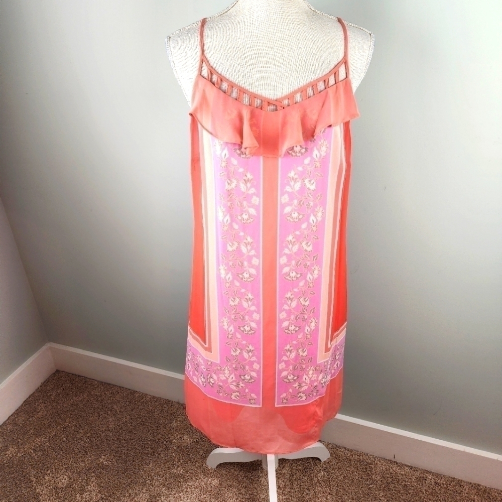 Lauren Conrad Beyond The Waves Racer Back Tank Dress Size 10